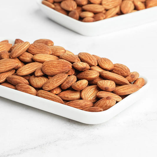 Almonds Dry Roasted Plain 1KG